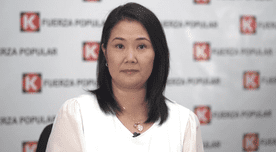 Keiko Fujimori presenta acciones de amparo ante posible suspensión de Fuerza Popular