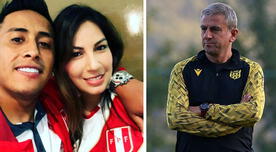 Entrenador del Yeni Malatyaspor le respondió a la esposa de Christian Cueva