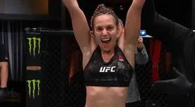 UFC 255: Antonina Shevchenko ganó por nocaut técnico a Ariane Lipski