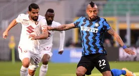 Inter de Milán venció por 4-2 a Torino y se acerca a la punta de la Serie A