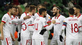 Sevilla venció 2-1 a Krasnodar y clasificó a los octavos de la Champions