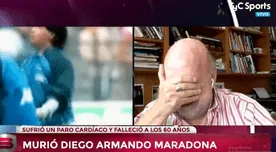 Horacio Pagani se quiebra al conocer muerte de Diego Maradona: "Se murió el fútbol" - Video