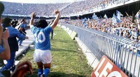 Napoli cambiará del nombre del Estadio San Paolo a Diego Armando Maradona