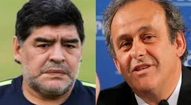 Michel Platini y su revelación tras la muerte de Maradona: "Me lo esperaba"