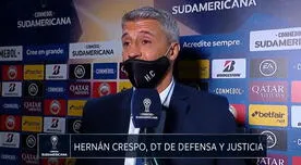 Hernán Crespo no contuvo las lagrimas al recordar a Diego Maradona - VIDEO