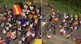 Hinchada del Atlético Grau salió a las calles para brindarles su apoyo - Video