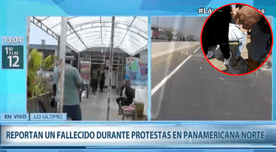 Reportan muerte de un trabajador en La Libertad durante protestas - Video