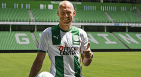 Robben sigue lesionado y no aseguró que vuelva a jugar con el Groningen