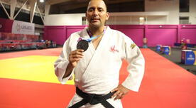 Frank Alvarado, el militar que ganó medalla en judo y vuelve a patrullar las calles