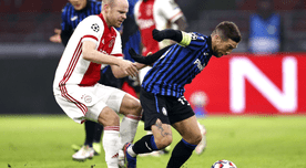 Atalanta a octavos de final: venció 1-0 al Ajax en Holanda