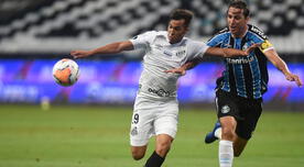 Gremio igualó 1-1 con Santos por la ida de los cuartos de final de la Copa Libertadores