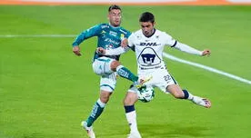 León reaccionó en el final y empató 1-1 en su visita a Pumas en la final de la Liga MX