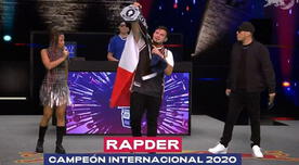 Batalla de Gallos: Rapder venció a Skone y se consagró campeón de la Final Internacional 2020