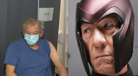 X-men: Ian McKellen, actor que interpretó a Magneto, se vacunó contra la COVID-19