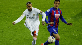 Real Madrid venció por 3-1 a Eibar por la jornada 14 de la liga española