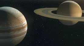 Júpiter y Saturno: así se observó la gran conjunción de planetas