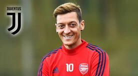 Mesut Özil podría llegar a las filas de la Juventus tras no ser considerado en Arsenal
