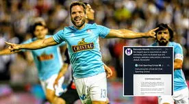Twitter de la Bancada Morada realiza publicación para despedir de Sporting Cristal a Renzo Revoredo