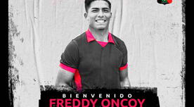 FBC Melgar continúa reforzándose y presentó a Freddy Oncoy 