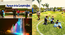 Parque de las Leyendas, Circuito Mágico de las Aguas y clubes zonales atienden hoy 1 de enero 