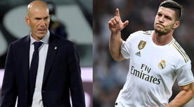 Zidane sobre Jovic: "Un minuto puede cambiar muchas cosas"