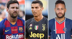 Forbes: los diez futbolistas que más cobraron en el mundo en 2020