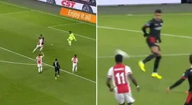 La mejor asistencia de 2021: Zahavi anota el 1-0 para PSV sobre Ajax tras sensacional taco de Malen - Video