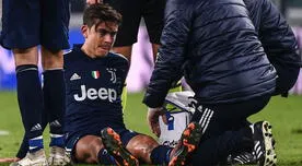 Paulo Dybala no jugará más en enero con Juventus por lesión en la rodilla izquierda - VIDEO