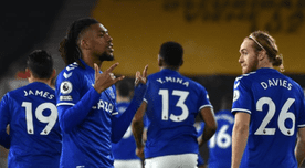 Everton ganó 2-1 a Wolves y trepa al cuarto lugar de la Premier League - RESUMEN