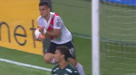 Rafael Santos Borré anotó el 2-0 de River Plate vs Palmeiras en la Copa Libertadores - VIDEO