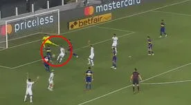 Pituca sorprendió a Boca y anotó el 1-0 a favor de Santos - VIDEO