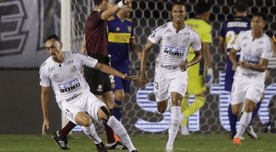 Santos goleó 3-0 a Boca Juniors y avanzó a la final de la Copa Libertadores