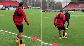 Jean Pierre Rhyner tuvo su primer entrenamiento con el FC Emmen - VIDEO