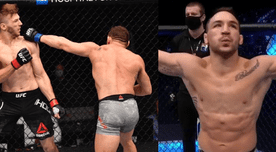 UFC 257: Michael Chandler destrozó a Hooker con fenomenal nocaut en su debut - VIDEO