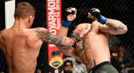 Sorpresa en la UFC: Dustin Poirier noqueó a Conor McGregor en la estelar de UFC 257 - VIDEO