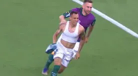 Breno Lopes anotó el agónico 1-0 de Palmeiras vs Santos en la final de Copa Libertadores - VIDEO