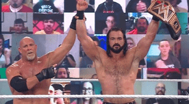 WWE Royal Rumble: Drew McIntyre y su poderosa 'claymore' para vencer a Goldberg y retener su título - VIDEO