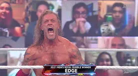 Edge gana el WWE Royal Rumble tras ingresar con el número 1 - VIDEO