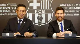 Bartomeu se defiende de acusación: "Yo no he filtrado el contrato de Messi"
