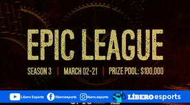 Dota 2: EPICENTER anuncia la EPIC League Season 3 con 100 mil dólares de Prize Pool