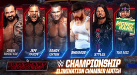 WWE anunció sus primeras peleas para Elimination Chamber 2021 en el camino previo a WrestleMania 37