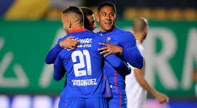 Cruz Azul ganó 2-0 a Tigres y escaló al podio de la Liga MX