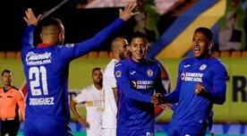 Cruz Azul venció 2-0 a Tigres y es tercero de la Liga MX