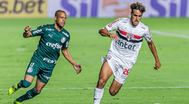 Sobre la hora, Palmeiras igualó 1-1 contra Sao Paulo en partido pendiente por el Brasileirao
