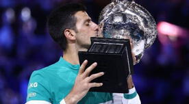 Djokovic venció 3-0 a Medvédev y alzó su título número 18 con el Abierto de Australia 2021