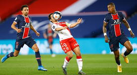 PSG no pudo en casa y perdió 0-2 ante Mónaco por Ligue 1 - VIDEO