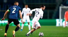 Real Madrid venció 1-0 a Atalanta en ida de octavos de final de Champions League