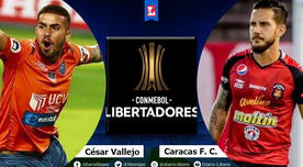 César Vallejo vs Caracas: programación, horarios y canales por la Copa Libertadores