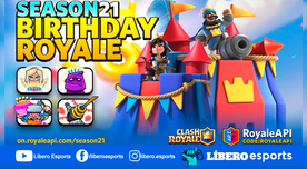 Clash Royale: Temporada 21 se llama Birthday Royale celebrando 5to aniversario [VIDEO]