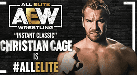 AEW anunció a su fichaje sorpresa: Christian Cage, ex WWE, fue presentado por lo alto - VIDEO